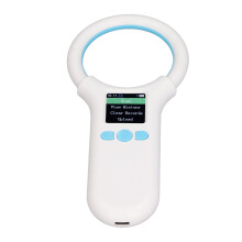 Handheld Pet ID Microchip Scanner 134.2kHz & 125kHz Portable Animal Tag Reader