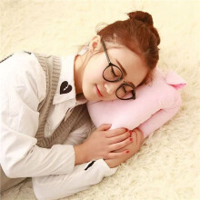 3X Kids Cute Gift Winter Cartoon Plush Hand Pillow Hand Warmer, Weak Class 1 Arm Pillow, Travel Necessities Desk Nap