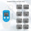 4X TempU 07B Temperature/Humidity Recorder Digital USB Data Logger Thermometer Hygrometer for Refrigerator Storage 8