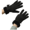 Warme Winterhandschuhe für Damen Black 2
