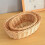 Fruit Tray Picnic Storage Basket Bread Storage Basket Desktop Snack Storage Basket L 3