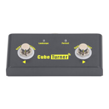 Wireless Metal Page Turner Pedal 10m Range Rechargeable for Tablet & Music
