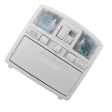 3X pour 6 2009-2013 avec Interrupteur de Toit Ouvrant, Console Aérienne Grise avec Éclairage Vers le Bas GS4C-69-970D-75