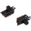 40 X  0.5A 50V 3 Position 2P2T DPDT Panel Mount Slide  SS23D32 9