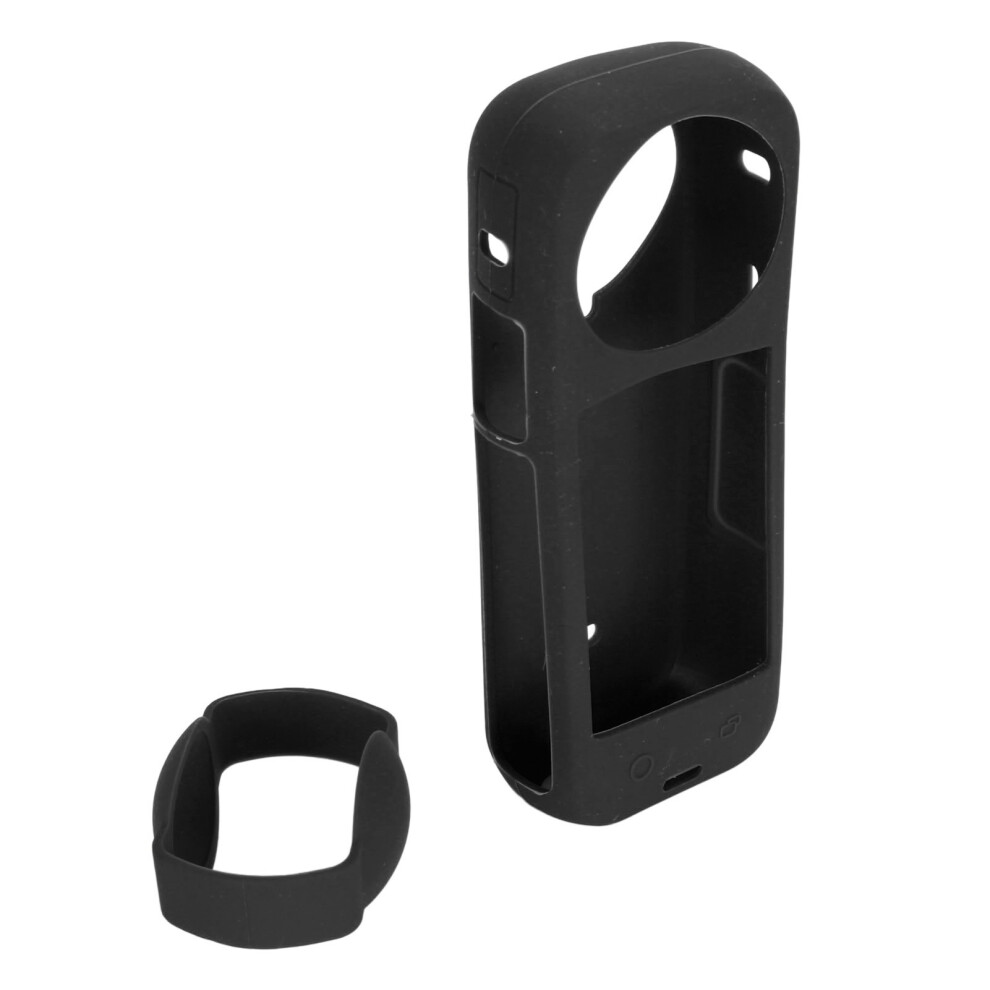 Insta360 X4 Camera Shockproof Silicone Protector Cover For Action Cameras Black 8471391120462