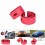 Red 2pcs Car Shock Absorber Buffer Spring Bumper Type B+ 7