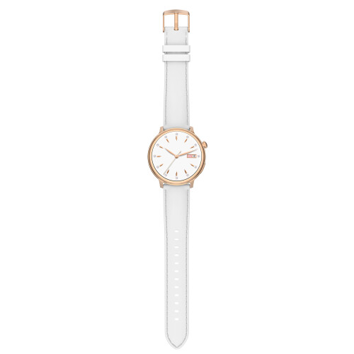 Smartwatch mit Überwachung von Herzfrequenz, Blutdruck und Blutsauerstoff White 2
