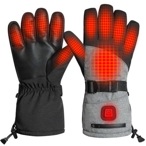 Beheizbare Thermohandschuhe, Einheitsgröße   Handschuhe + 4000 mAh Akku 1