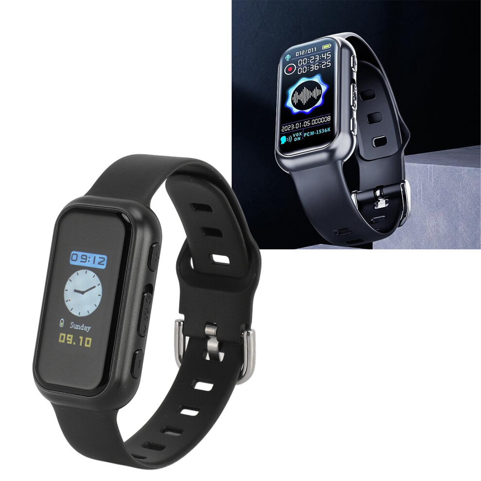 Hd Voice Recorder Watch 16Gb Mp3 Player With Noise Reduction & Encryption 7901391120885