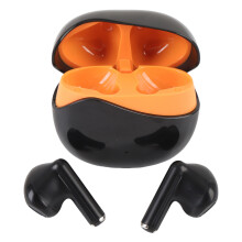 KI-Übersetzungs-Ohrhörer 164 Sprachen 7 Modi Bluetooth 5.4 IPX4 Schwarz Gelb
