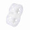 2pc Transparent Car Shock Absorber Retainer TPE Spring Buffer Type D 11