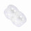 2pc Transparent Car Shock Absorber Retainer TPE Spring Buffer Type D 12