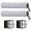 8Pcs Replacement Part Kit for REDKEY W15 Wet Dry Vacuum Cleaner, 4 Roller Brush 4 Filter 3