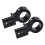 Motorcycle LED Headlight Mount Bracket Adjustable 20mm-32mm Mount Clamp LED Light Bracket Support, 4PCS Black 2