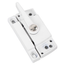 Sliding Window Sash Lock Zinc Alloy Aluminum Alloy, White, Cam Type