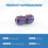 2X Titanium Damascus Material Roasted  Fold Knife Thumb Stud Push Screws Button for  Bugout 535 Knives 9