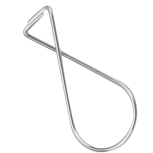 Steel Ceiling Hooks 100Pcs Galvanized Rebound Clips Durable Hanging Buckles 2