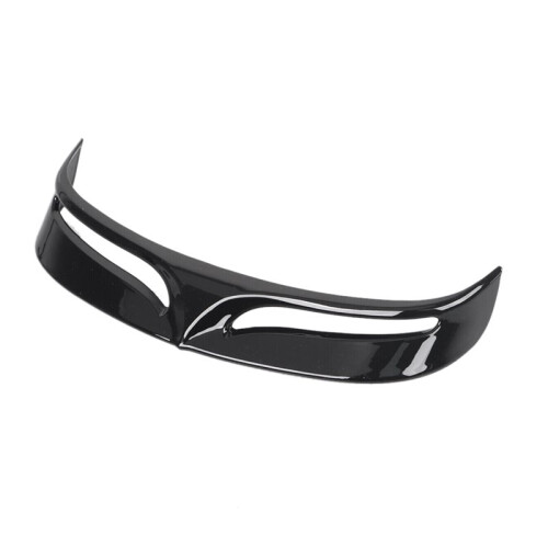 2X Black Rear  Tip Trim Shell for  Fat Boy FLSTF FLSTFB 2010-2017 Trailing   Trim Cover 1