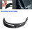 2X Black Rear  Tip Trim Shell for  Fat Boy FLSTF FLSTFB 2010-2017 Trailing   Trim Cover 3