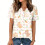 Women's Easter Top, Cute Easter Bunny Shirt, Casual-Beige M 6