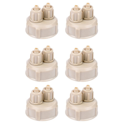 12x Aquarium CO2 System Generator Bottle Cap Fish Tank Plant Air Diffuser Generator Tool Carbon Dioxide Reactor 1