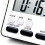 4X Kitchen Timer Count Down Count ,Multifunctional Alarm Clock,Desk Clock,Black 7
