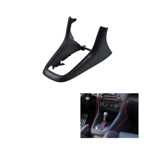 Car Center Control Shift Lever Panel Frame Gear Lever Bracket Base for   6 2008-2013 Black 1