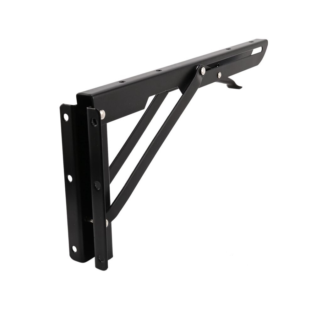 6Pcs 12Inch Folding Shelve Brackets Heavy Duty Metal Shelving Support Bracket Wall Mounted Floating Shelve Bracket 6033705650083
