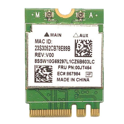 5X RTL8821AE Dual Frequency Network Card M.2 NGFF 2230 Wireless Network Card WIFI Module Network Card Adapter