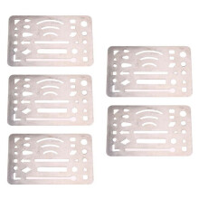 5X Stainless Steel 27 Patterns Erasing Drawing Drafting Tool Shield