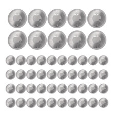 50Pcs NFC Ntag216 Sticker Ntag216 NFC Tags NFC 216 Tag Ntag216 NFC Cards 13.56Mhz NFC Tag Stickers 888 Bytes Memory