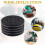 20 Pcs Soft Density Interface Pads 5inch 8 Holes Hook and Loop Sponge Cushion Buffer Backing Pad Sanding Interface Pad 6