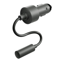 3X Car Adapter with Step Booster,Power Converter to 20V 3A for Starlink Cigarette Lighter Power Adapter