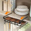 Storage Rack Hanging Kitchen Storage Rack Hanging Pot Lid Rack Under Cabinet Cutting Board Cutting Board Rack B 4