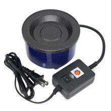 Glue Skillet for Crafting,Electric Hot Melt Adjustable Temperature Control Glue Pot for Glue Sticks Pellets US Plug