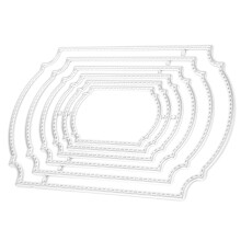 Durable Metal Scrapbook Dies Lightweight for DIY Card & Album Projects
