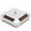 5X Rotating Display Stand 360 Degree Solar Power Rotating Turntable Display Stand Silver 2