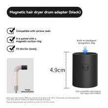 2X Replacement Adapter Converting Compatible with Supersonic HD17/HD18 Hair Dryer to Curling Iron Styler