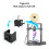 Silicone Case 6pcs Silicone Cover Silicone Sock for  3 V3 SE 3D Printer Accessories 7