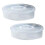 4X Plastic Pie Box with Lid Fresh-Keeping Box Pie Box with Handle Pie Box Suitable for Transport 2