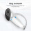 4X Controller Grips Cover Compatible with for Meta Quest 3S/Quest 3 Accessories, Adjustable Knuckle Straps 4