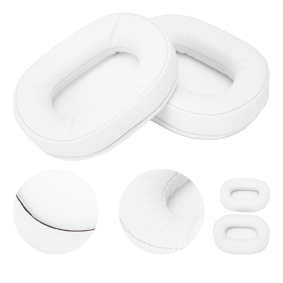 Replacement Ear Pads Cushion For Ath-Msr7 M50x M40 M20 Headphones White 9411391124571
