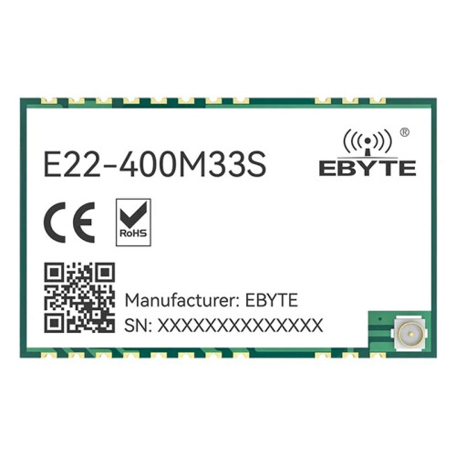 2X EBYTE SX1268 433MHz Lora Wireless RF Transceiver Module E22-400M33S Low Power 33dbm Long Distance 16KM 1
