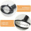 2X Universal Garment Steamer Long Steam Nozzle with Brush Handheld Ironing Tool for Clothes Replacement Accessory 3