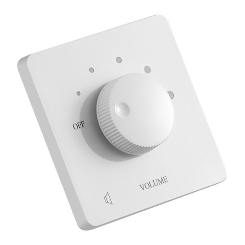 2X 50 Volume Control 50W Volume Control Professional Safety 5 Gears Tuning Knob Volume Controller White 1