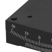 60x60mm Manual Worm Drive Dovetail Stage