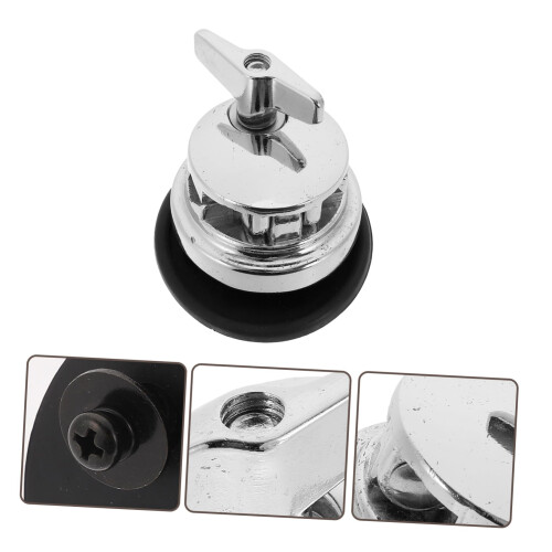 Iron Floor Tom Leg Clamp for Drum Set Hardware, Adjustable Mount with Steady Drum Support 2