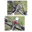 3X Bicycle Light Holder Mount Bike Headlight Extension Bracket Stand MTB Headlight Handlebar Central Mount 6