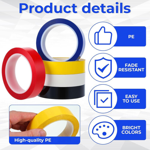 Multiple Purpose Grip Floor Tape Featuring Powerful Bond for 1