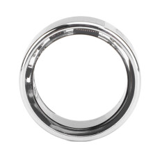 Intelligenter Ring Fitness-Tracker Silber 19mm 18mAh Touchscreen IP68